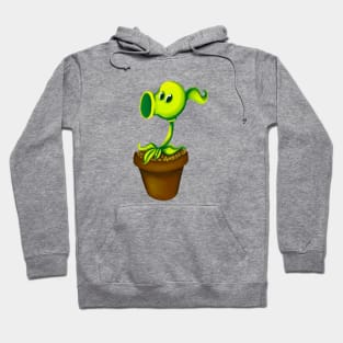 plants vs zombies: peashooter Hoodie